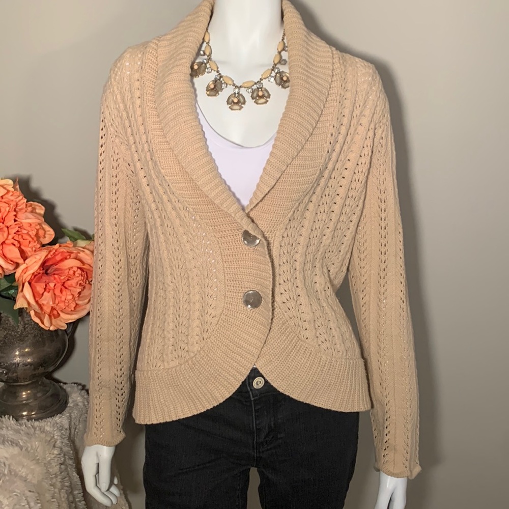 J.Jill loose knit cardigan XS